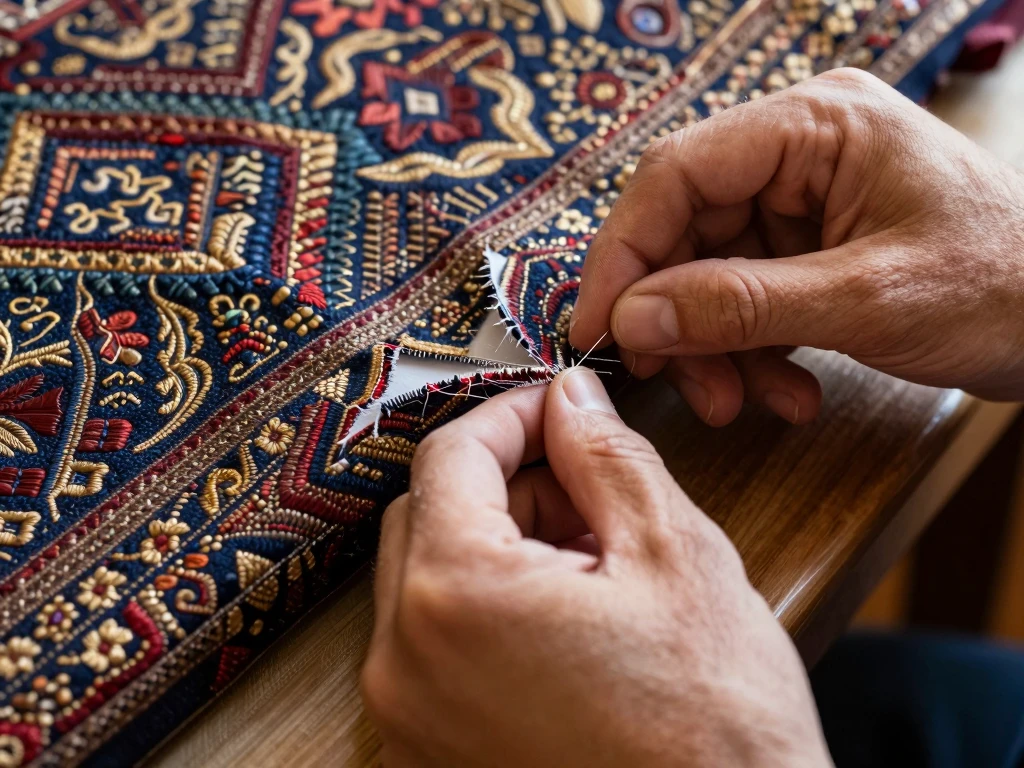 Fabric cover repair and maintenance