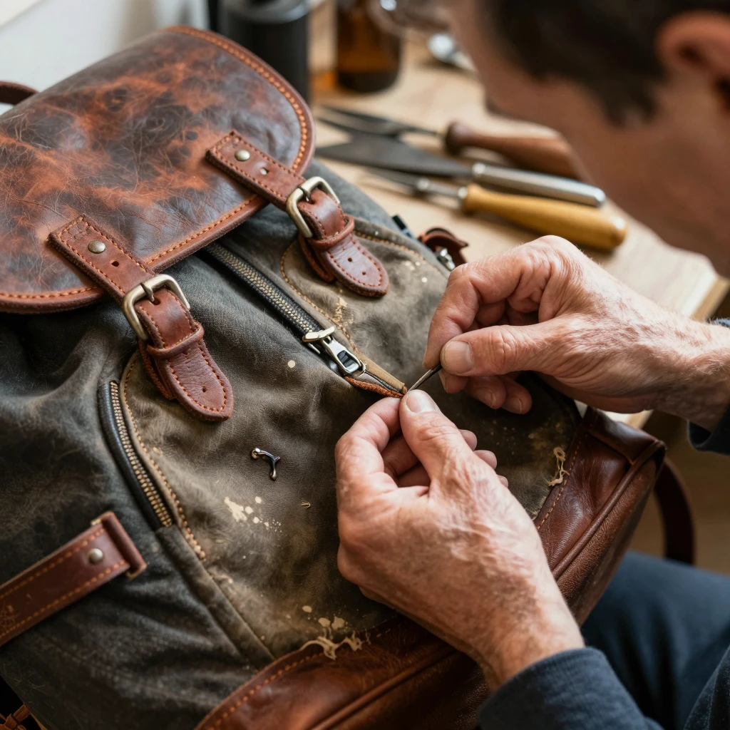 Expert backpack repair and restoration